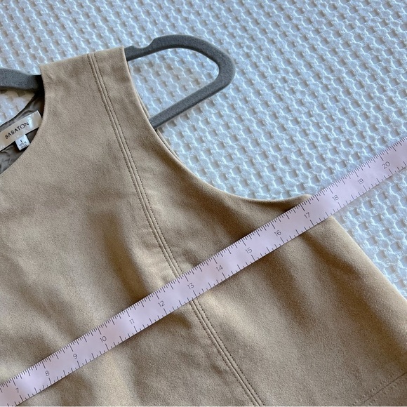 Aritzia - Babaton - Rolando Faux Suede Top - Tan - Picture 9 of 11